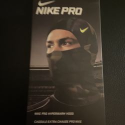 Nike Pro Hyperwarm Hood Football Balaclava green Camo colorway brand new 100% authentic✅📲📲