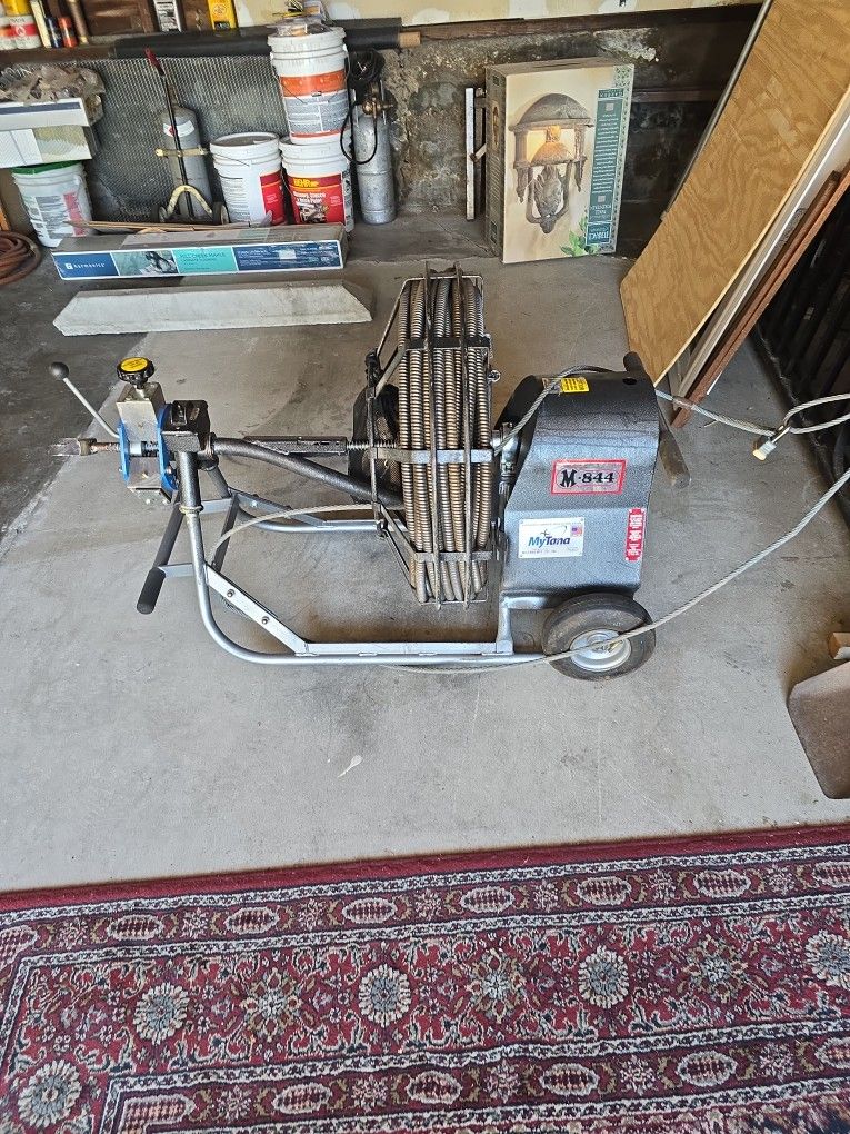 Like New Mytana 844 3/4 75 Ft. Sewer Snake $1050.00 Price Is Firm
