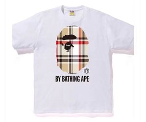 A white bape t shirt it’s cotton. It’s brand new. The tags are still on it feels really nice