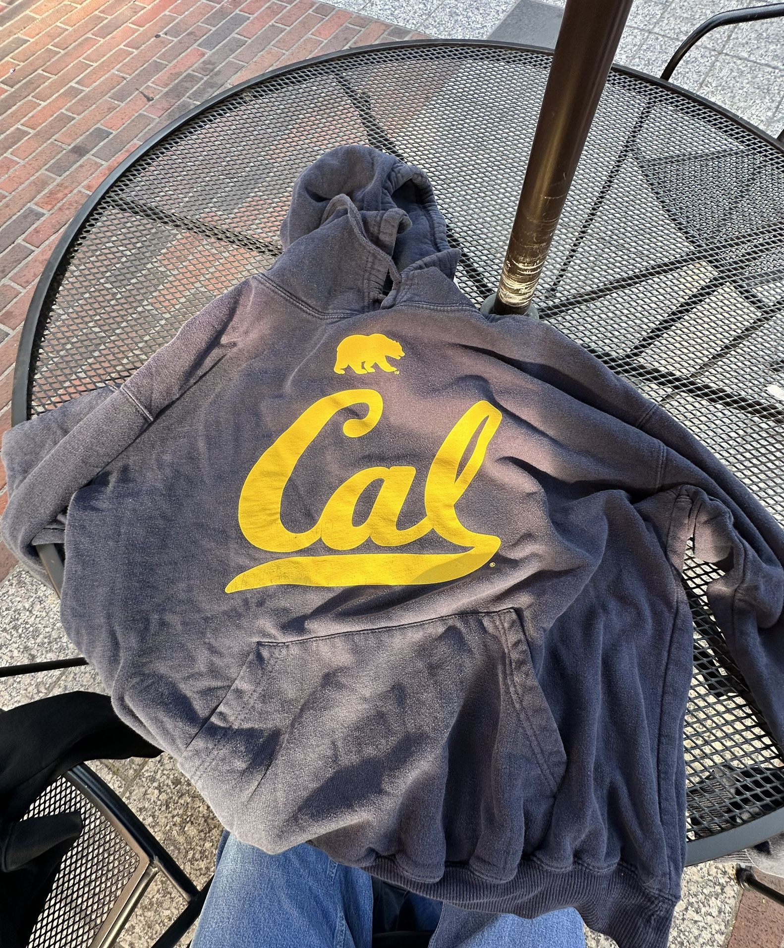 Cal Berkley Hoodie Blue And Yellow Hoodie