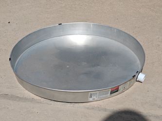 26-in water heater aluminum drain pan (Everbilt)