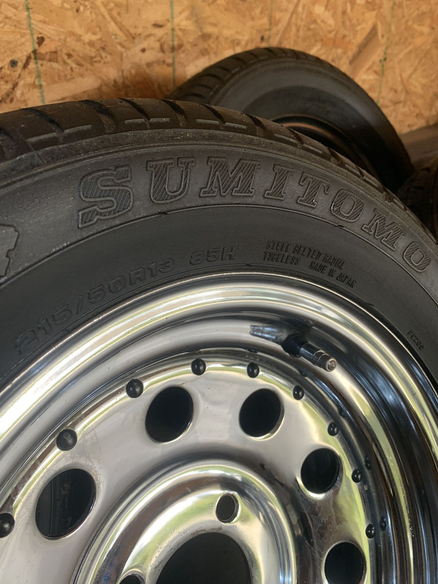 215/50-R13 (4 Lug) Wheels And Tires