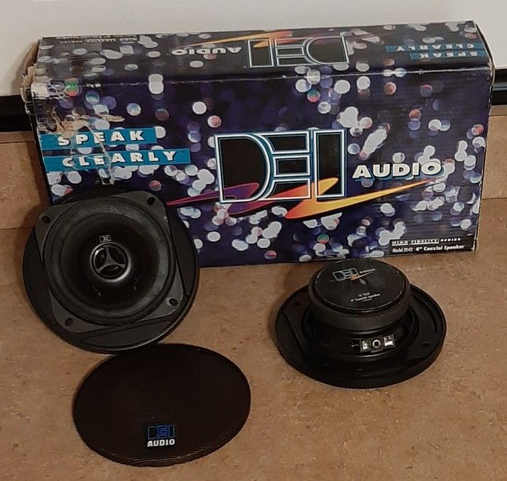 DEI Model 2042 4" Car Audio Speakers