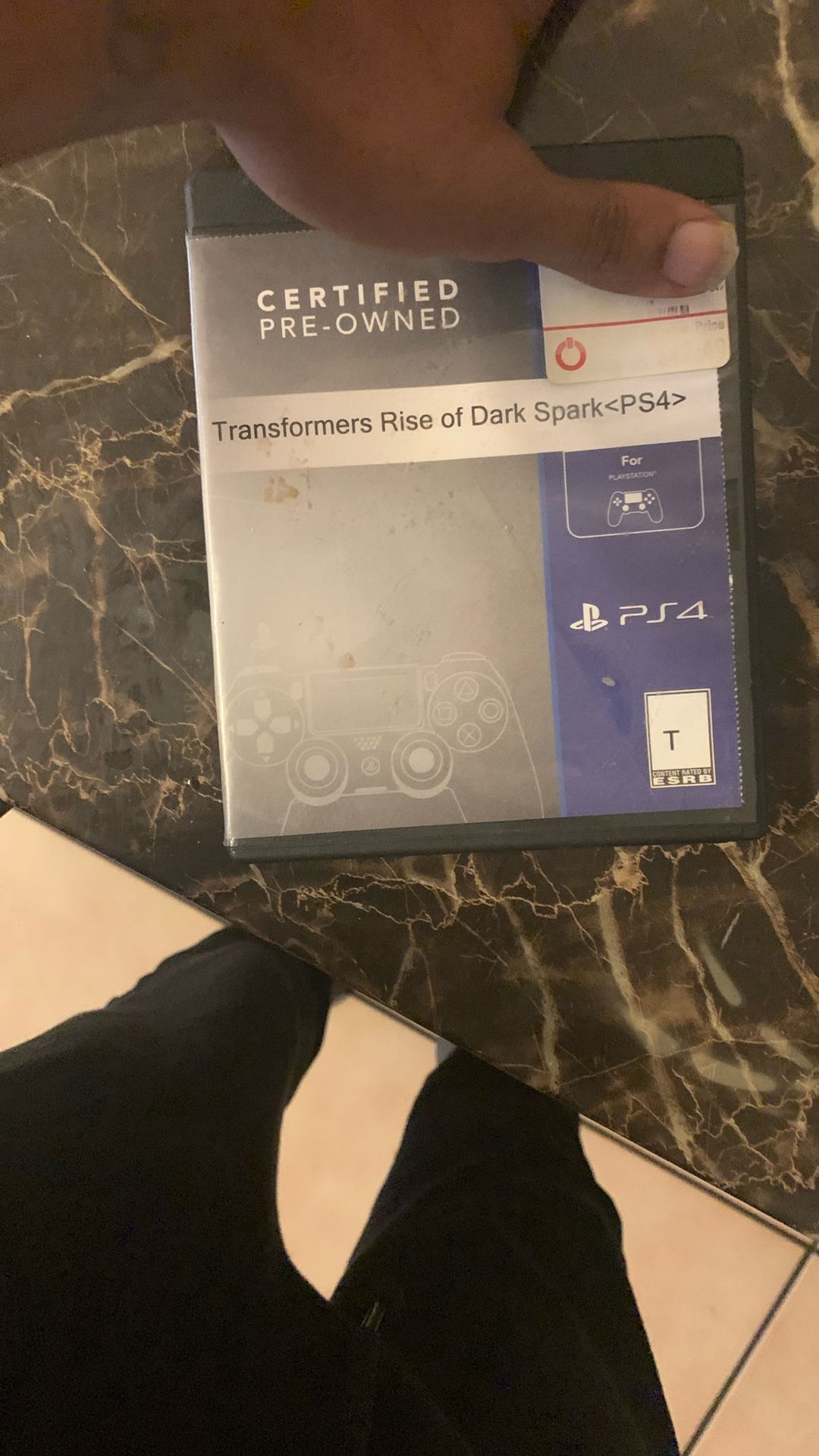 PS4 Transformers Rise Of Dark Spark