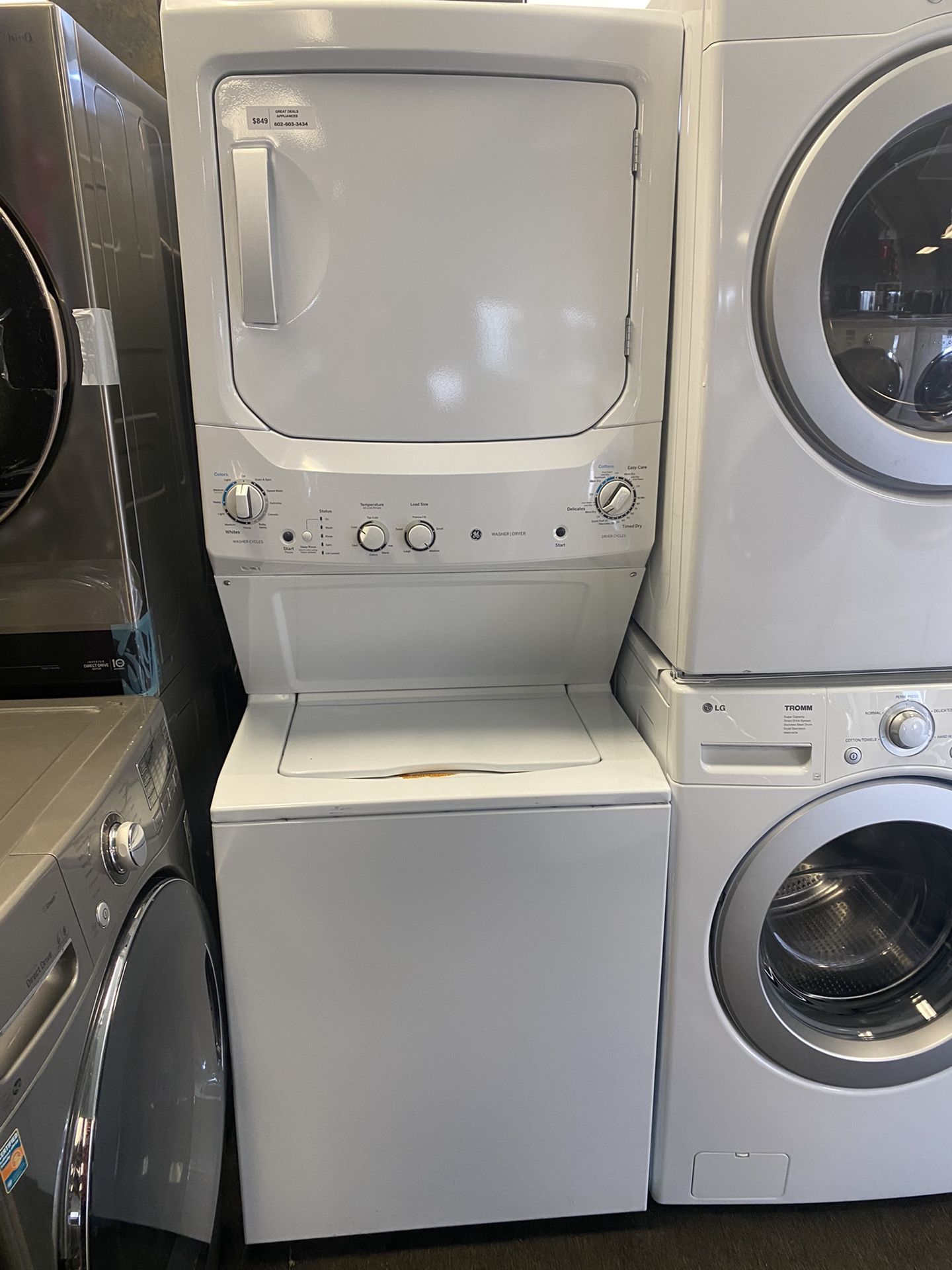 27” Stackable Washer And Dryer Set Free Delivery for Sale in Phoenix