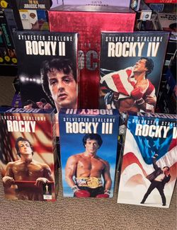 Rocky box set vhs