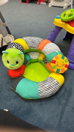 Prop a pillar tummy time