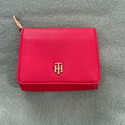 Tommy Hilfiger Red Wallet 