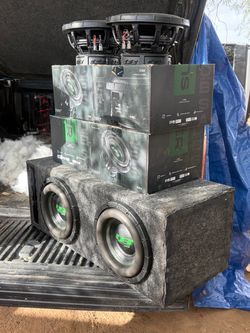 4 Db-Sa 2510 D1 Apocalypse Subwoofers