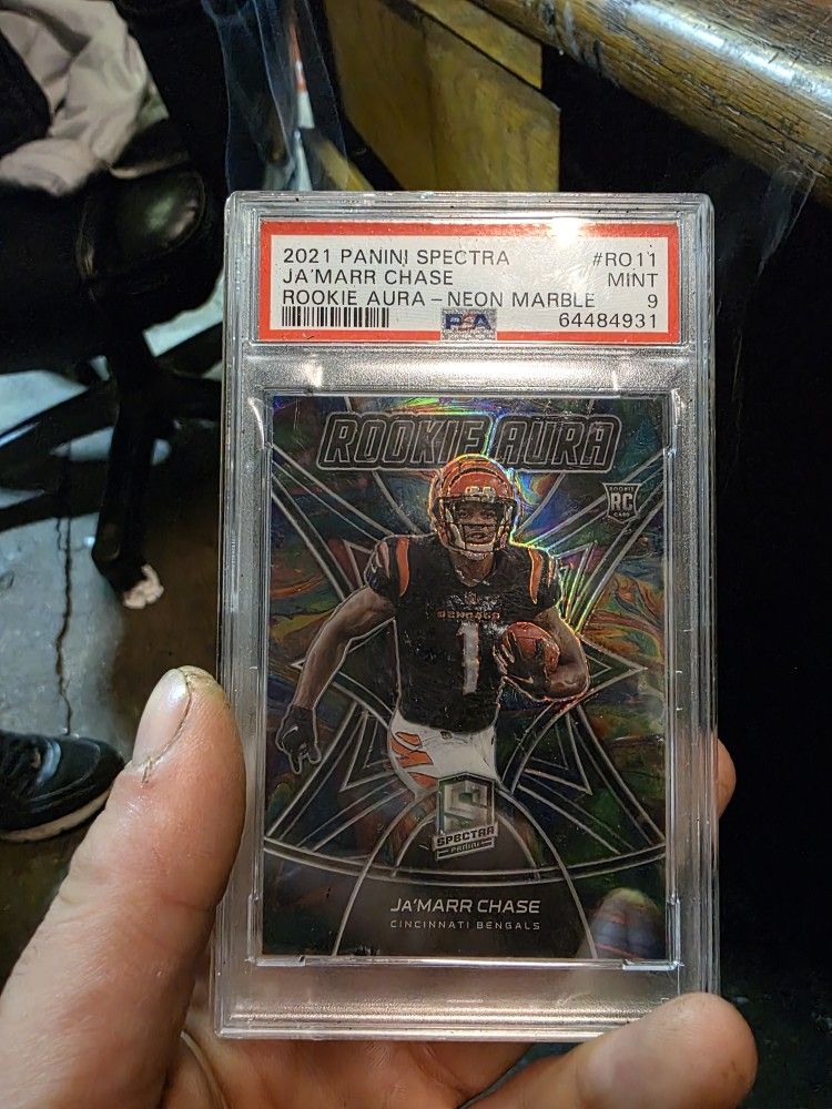 Ja'Marr Chase Rookie Card PSA Graded