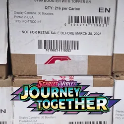 Pokemon Journey Together booster box