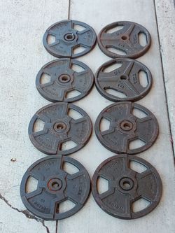 Weider & TSA  Standard 1-in Weight Plates Sets 8-10lb $90 For All