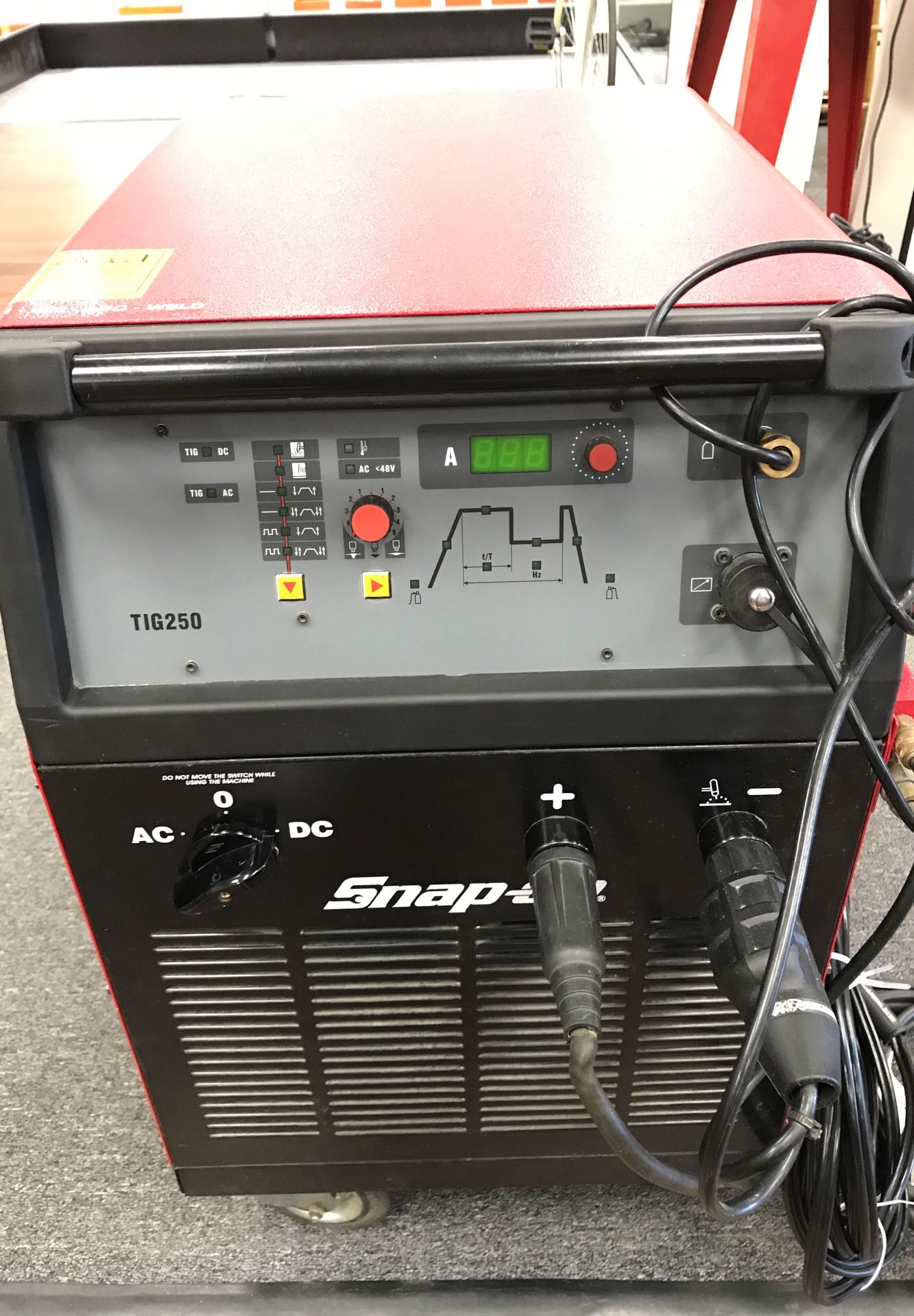 Snap on Tig 250 acdc welder on wheels for Sale in Redlands, CA OfferUp