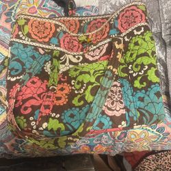 Multicolor Vera Bradley Tote Bag 
