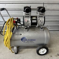 CALIFORNIA AIR TOOLS 15020C Ultra Quiet, Oil-Free and Powerful 2.0 Hp 15-Gallon Air Compressor