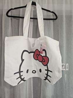 Hello Kitty Canvas Tote Bag