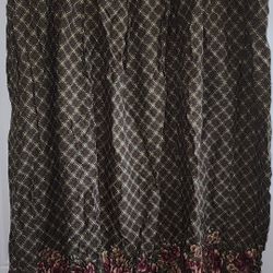 Womens Skirt By Koret 26W Or A 3X. Waist Is 40, Elastic In Rear Sides Makes It 42. Length 32", 2 Sid