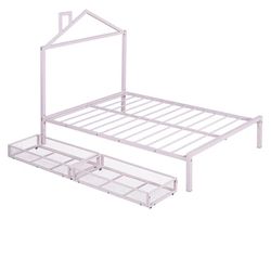 Full Size platform Bed 