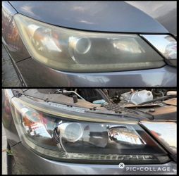 Headlight restore kit pair