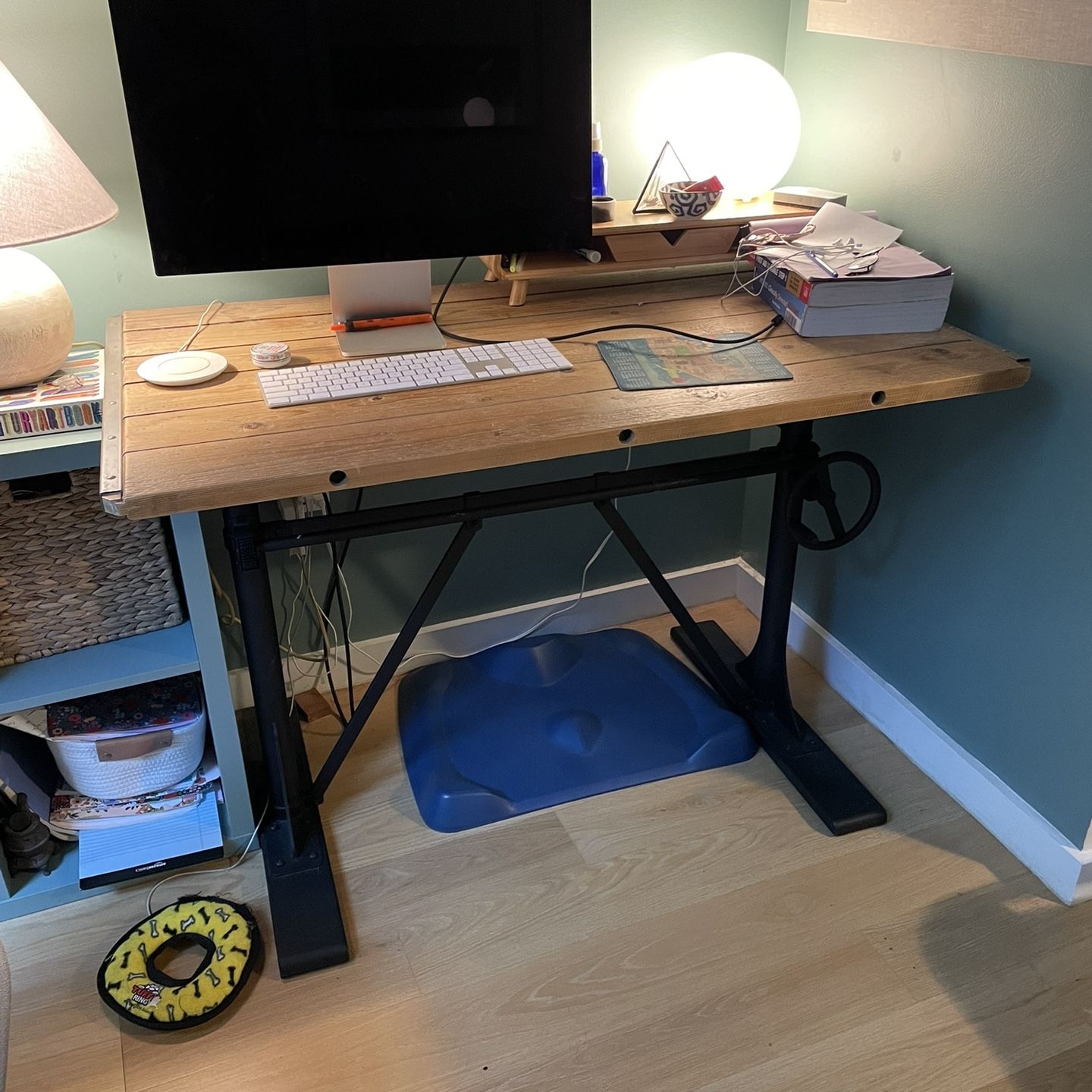 Pottery barn crank standing desk deals