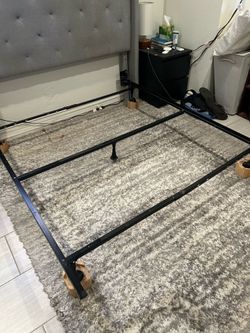 Twin-Queen Bed Frame with Risers
