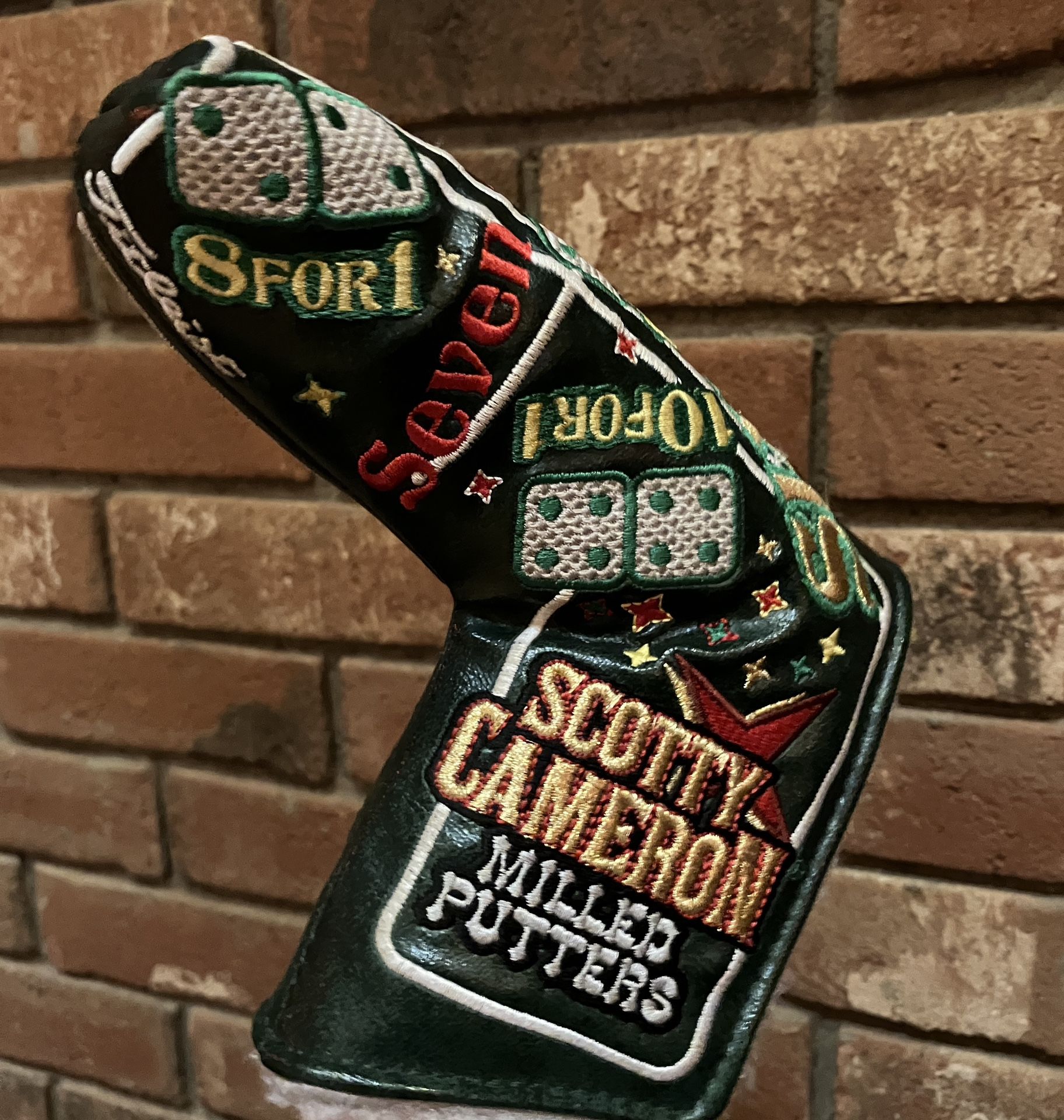 Scotty Cameron 2014 Las Vegas High Roller Putter Cover Rare Limited