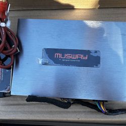 MUSWAY M4 - 32 Ch EQ / 4 Channel Amp 500W