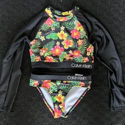 Girl’s Size 7 Calvin Klein Bikini