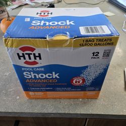 Box Of HTH Pool Shock 12 Packs