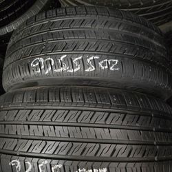 2 Tires 205.55.16 Ironman 90 % Tread Dot 1122