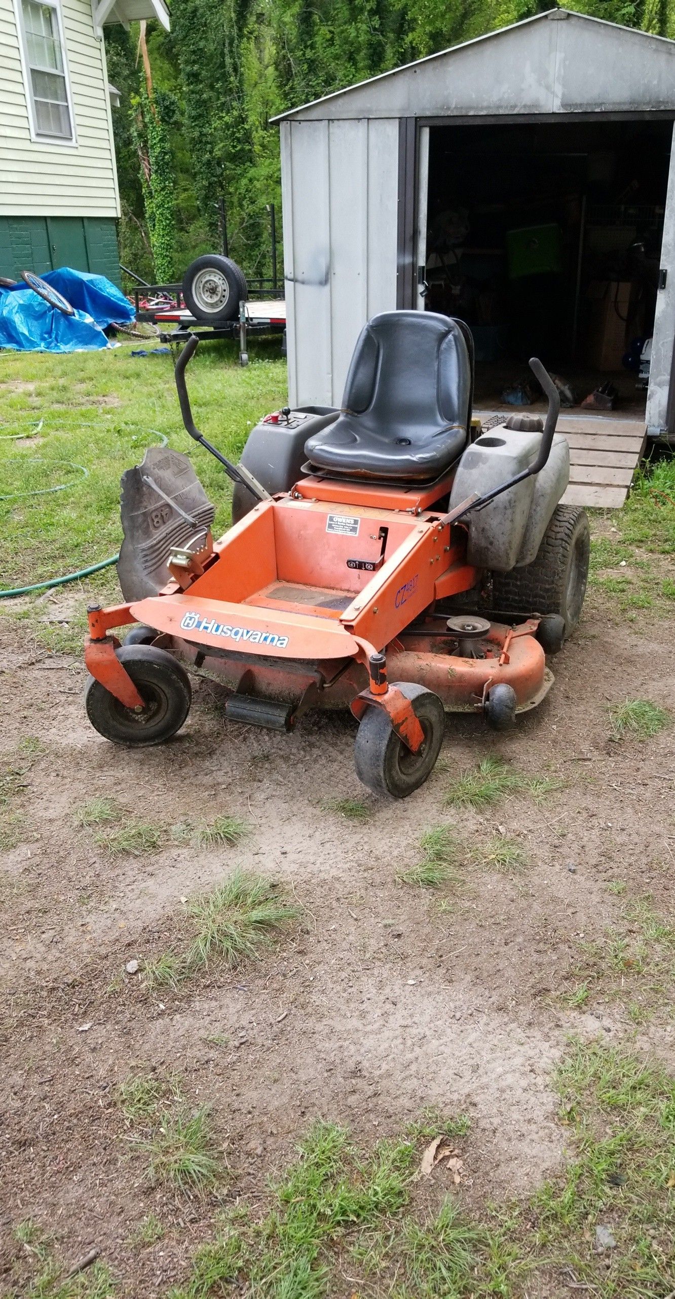 2004 husqvarna cz4817 consumer z