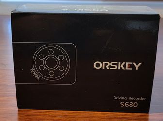 Orskey Dash Cam - in the box