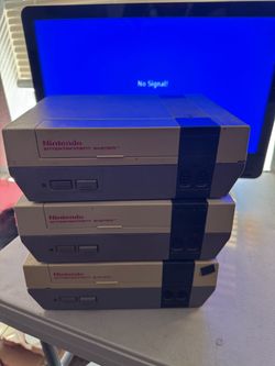NON WORKING! Lot Of Three Original Nintendo Entertainment System