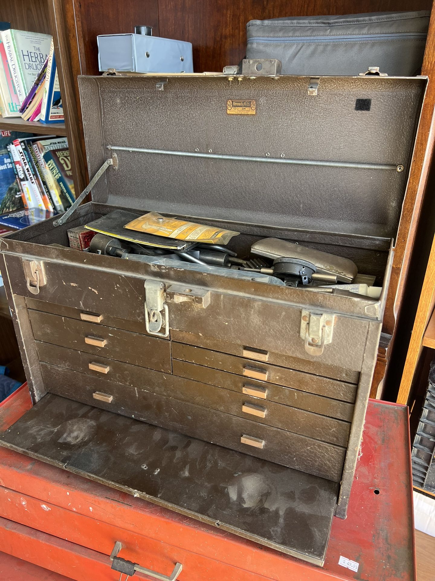 Machinist Tools And Boxes