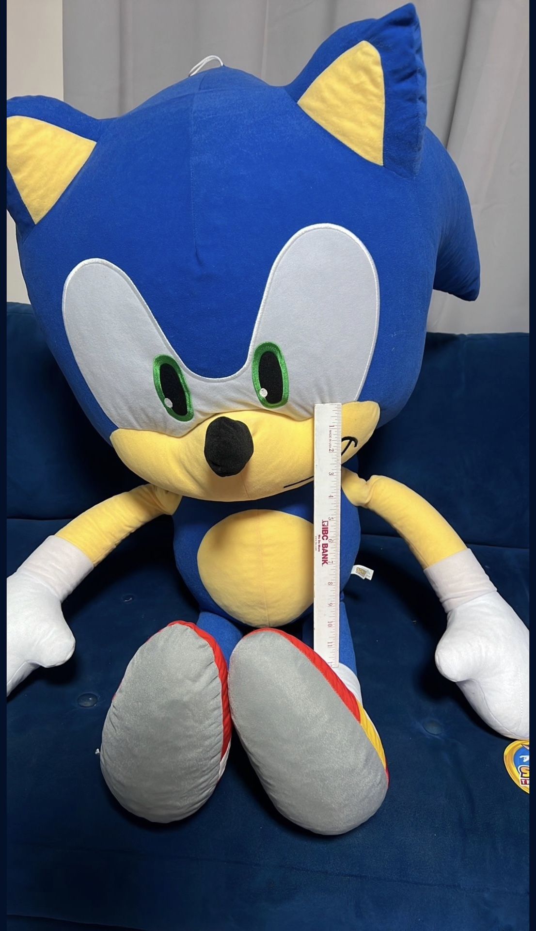 Rare Giant Sonic Plush 39 In. New (w Tag)