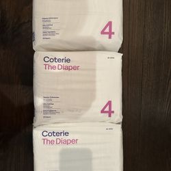 Coterie The Diaper Size 4 And Size 5