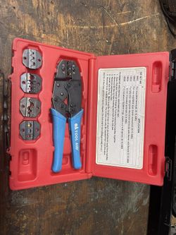 Tool Aid Ratcheting Terminal Crimping Tool Kit