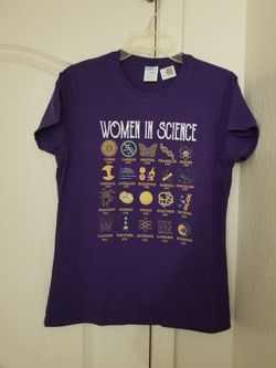 Women In Science Shirt NEW