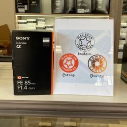 Sony FE 85mm F1.4 GM II