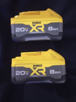 DeWalt XR power stack batteries $125 each