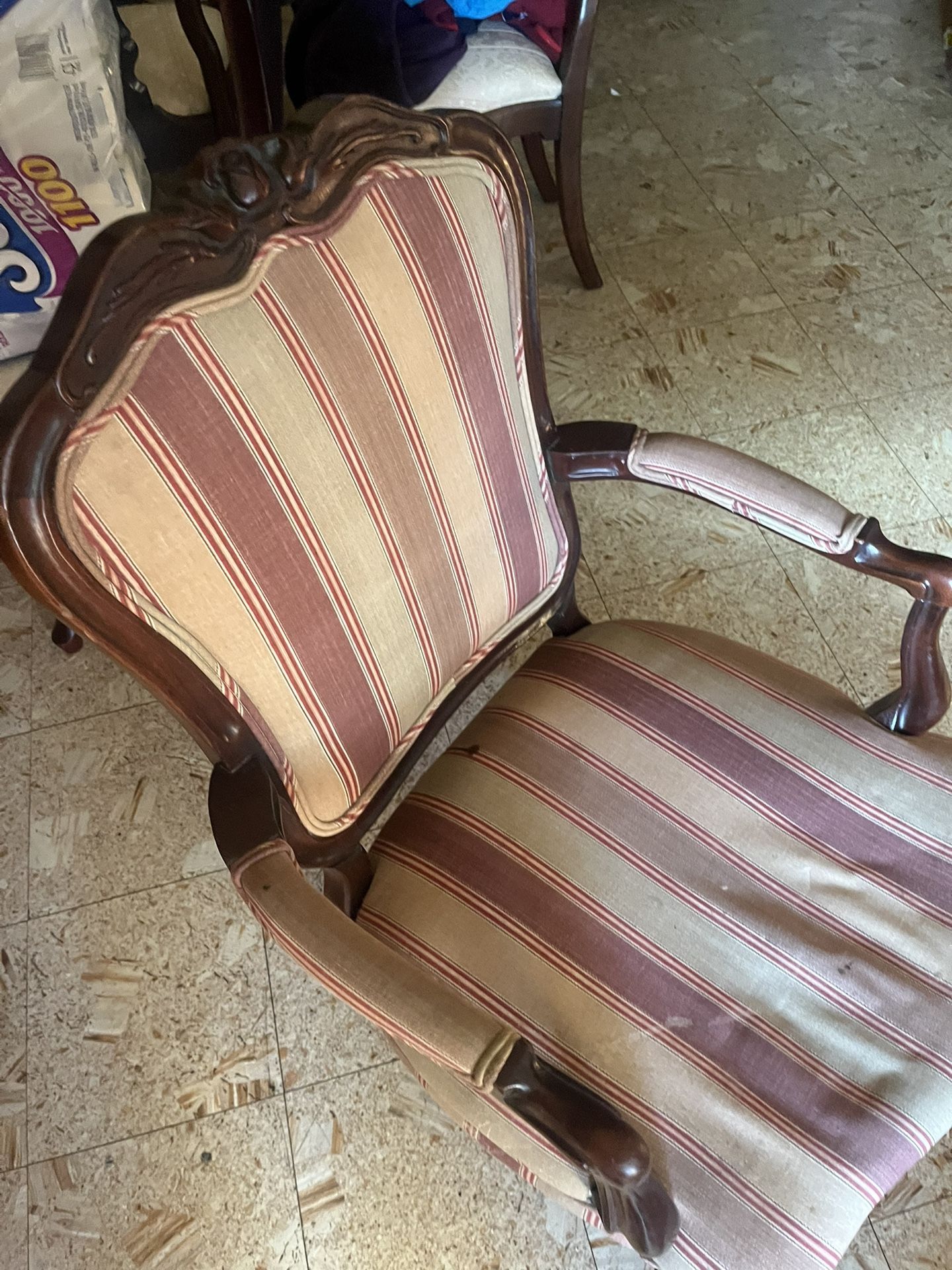 French Antique Chair Frame As Is