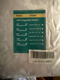 NEW queen fitted only sheet