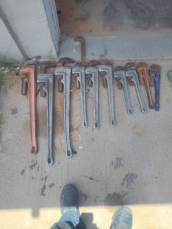 Ridgid pipe wrenches