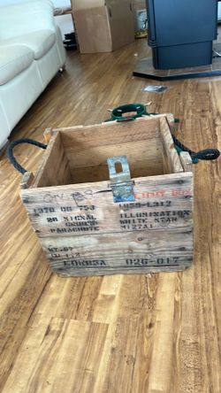 Vintage military light box