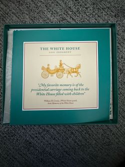 White House collection Christmas decorations