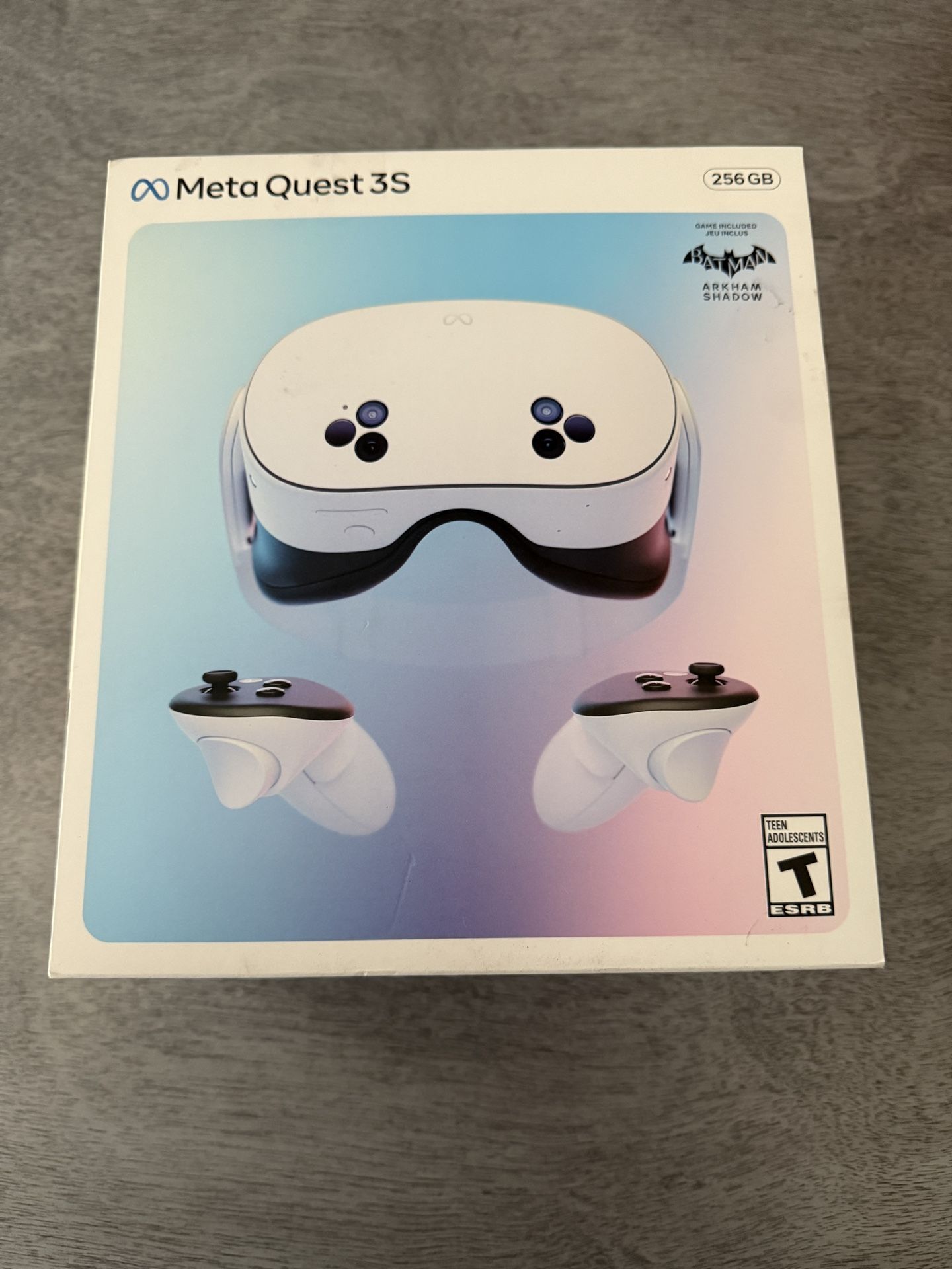 Meta Quest 3S 256GB — Get Batman: Arkham Shadow and a 3-Month Trial of Meta Quest+ Included — All-in-One Headset