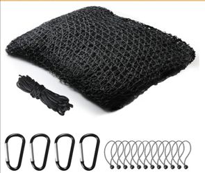 Sports Netting,Golf Practice Net Hitting Net Large
with 33ft Rope/4 hooks/12 elastic ropes, also for Hockey, Soccer, LAX, Baseball, Indoor and Outdoor