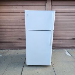 🔥3MONTHS WARRANTY 30X30X66 KENMORE FRIDGE 18CUFT WHITE