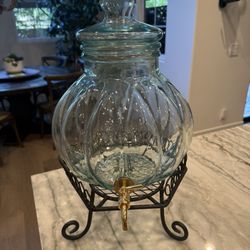 Glass Beverage server