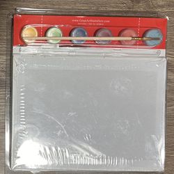 Small Canvas With Paint Set